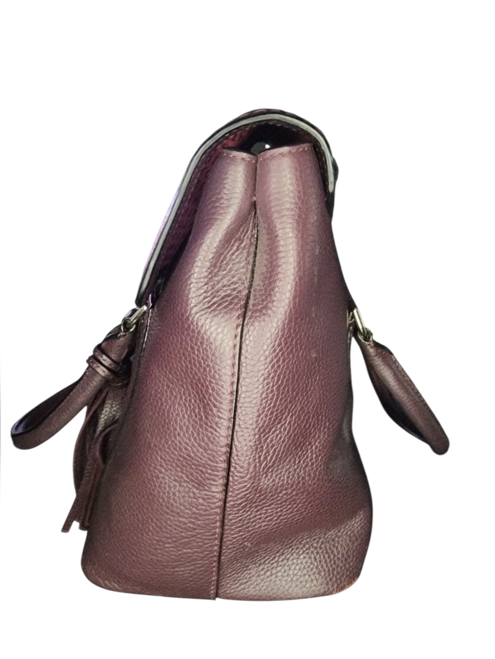 Kate Spade New York McCall Street "Nicole" Satchel In Plum - Picture 2 of 11